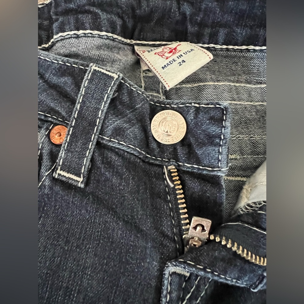 True Religion Low Rise Straight Jeans – Size 24 - Picture 9 of 13